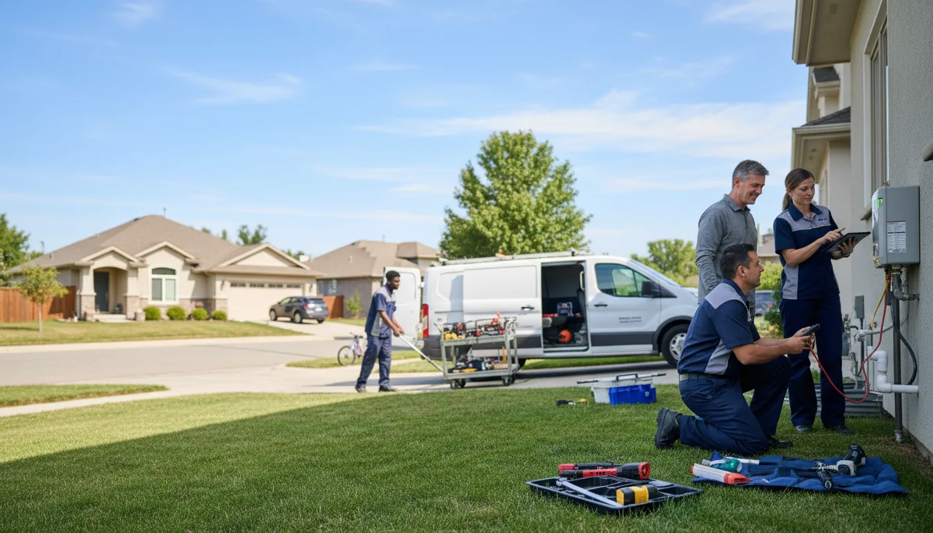 Tankless water heater service in Watertown, TN